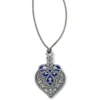 Royal Brocade Heart Short Necklace -Cheap Gleamy Adorn Store royal brocade heart short necklace silver blue 0 f08eabe4 a386 4ae6 bafe 83251e6d5307