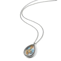 Sea Current Convertible Shaker Necklace -Cheap Gleamy Adorn Store sea current convertible shaker necklace silver blue 4