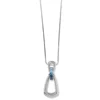 Spectrum Loop Necklace 1 Spectrum Loop Necklace -Cheap Gleamy Adorn Store spectrum loop necklace silver blue 0