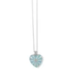 Sunray Heart Necklace -Cheap Gleamy Adorn Store sunray heart necklace silver blue 0 66df53f9 1ebe 4b06 814e 35d421807d81