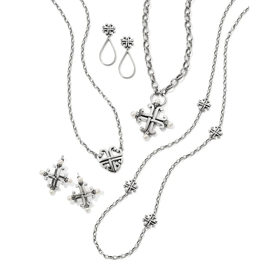 Taos Cross Post Drop Earrings 5 Taos Cross Post Drop Earrings - Image 3