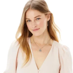 The Botanical Rose Reversible Short Necklace -Cheap Gleamy Adorn Store the botanical rose reversible short necklace silver 3 9d80923d faf9 4691 badb 4e72650917e6