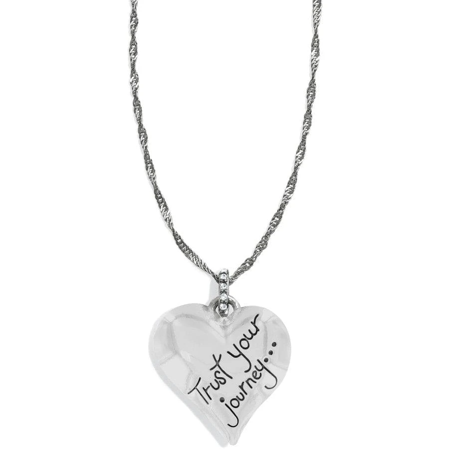 Trust Your Journey Heart Necklace 4 Trust Your Journey Heart Necklace - Image 2