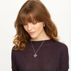 Trust Your Journey Heart Necklace 9 Trust Your Journey Heart Necklace -Cheap Gleamy Adorn Store trust your journey heart necklace silver multi 3