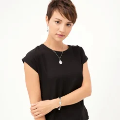 Twirl Necklace -Cheap Gleamy Adorn Store twirl necklace silver 2 2f38a346 bc97 49d5 937f 87308542f345