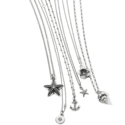 Voyage Mini Starfish Necklace -Cheap Gleamy Adorn Store voyage mini starfish necklace silver 3