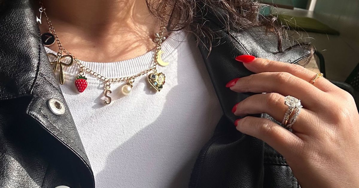 Cheap Gleamy Adorn Store -Cheap Gleamy Adorn Store the everygirl charm necklace trend s